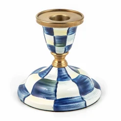 MacKenzie-Childs Candles & Fragrances<Royal Check Short Candlestick