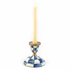 MacKenzie-Childs Candles & Fragrances<Royal Check Short Candlestick