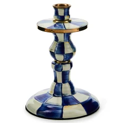 MacKenzie-Childs Candles & Fragrances<Royal Check Small Candlestick