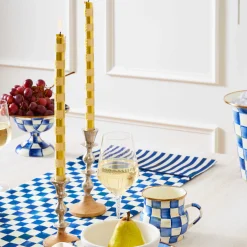 MacKenzie-Childs Serveware<Royal Check Small Compote