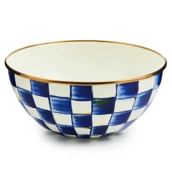 MacKenzie-Childs Serveware<Royal Check Small Everyday Bowl