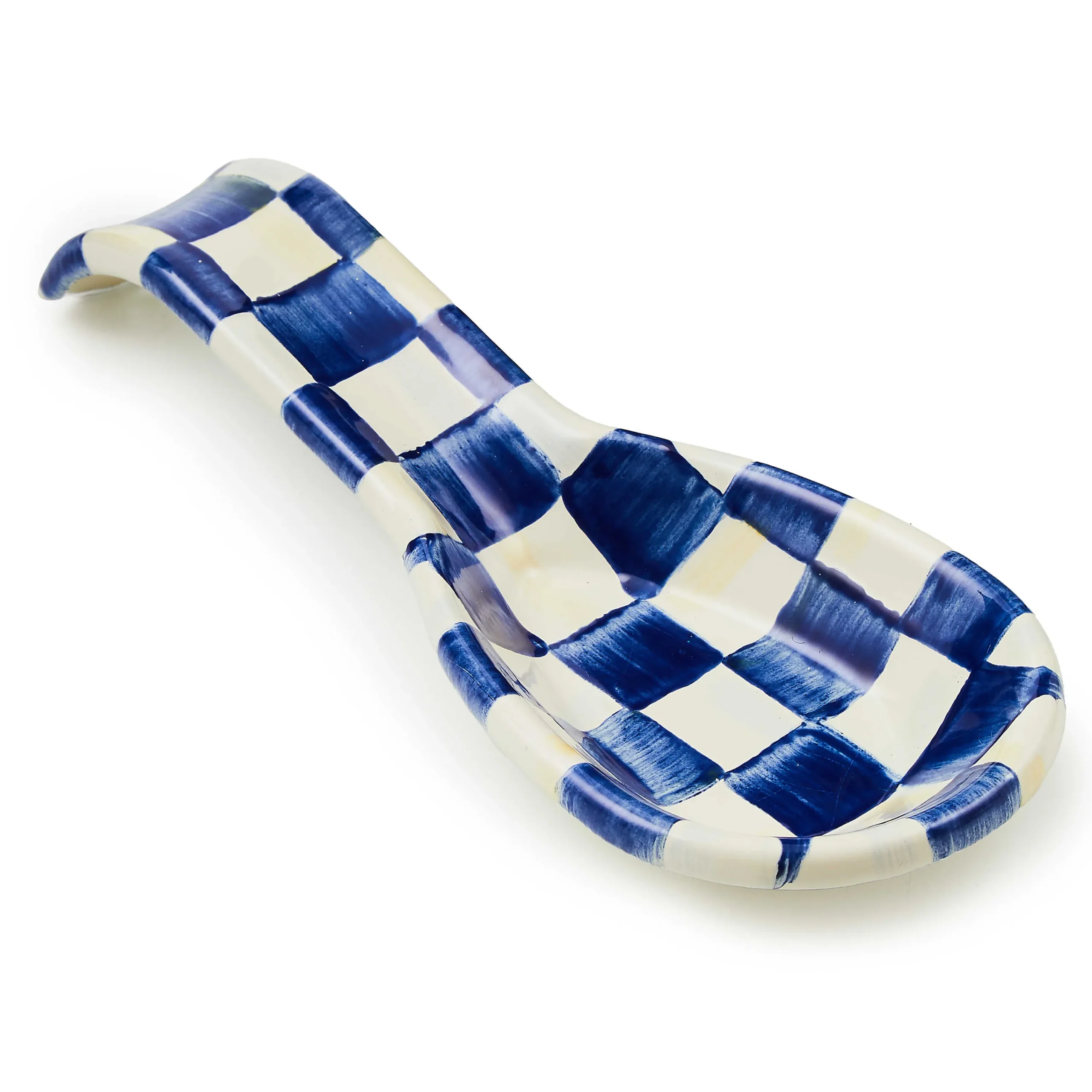 MacKenzie-Childs Kitchen Utensils & Tools<Royal Check Spoon Rest