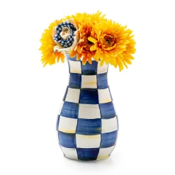 MacKenzie-Childs Spring|Greenery & Florals<Royal Check Tall Vase  Bouquet Set