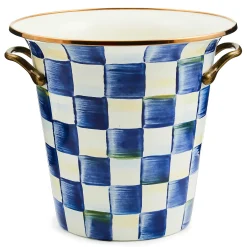 MacKenzie-Childs Drinkware|Bar Entertaining<Royal Check Wine Cooler