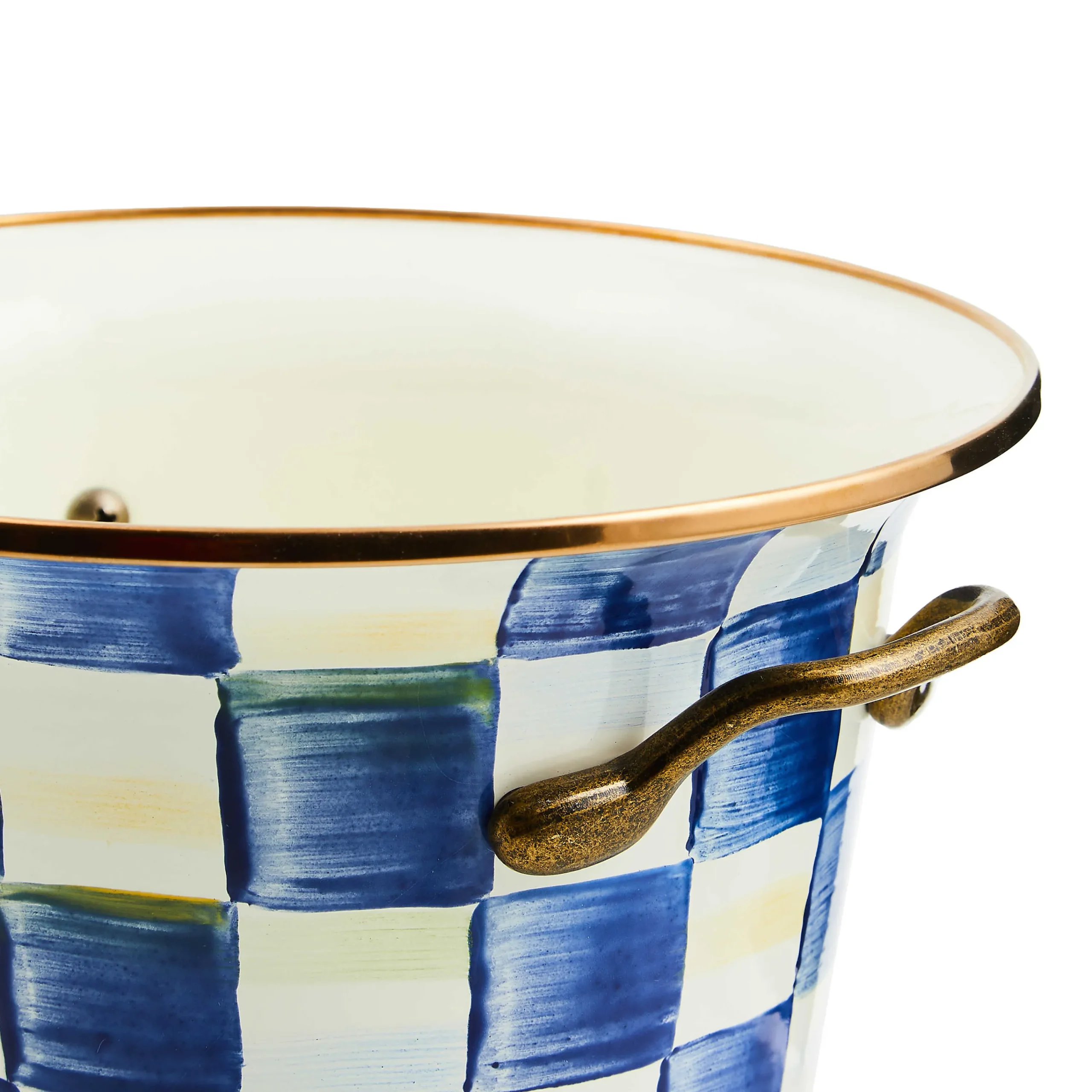 MacKenzie-Childs Drinkware|Bar Entertaining<Royal Check Wine Cooler