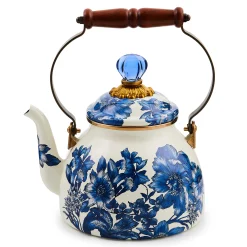 MacKenzie-Childs The Coffee Shop|Tea Kettles<Royal English Garden 2 Quart Tea Kettle