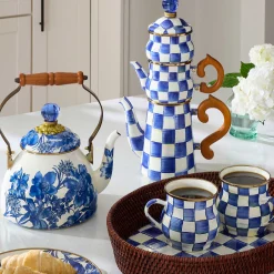 MacKenzie-Childs The Coffee Shop|Tea Kettles<Royal English Garden 2 Quart Tea Kettle