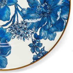 MacKenzie-Childs Spring|Dinnerware & Flatware<Royal English Garden Enamel Salad/Dessert Plate