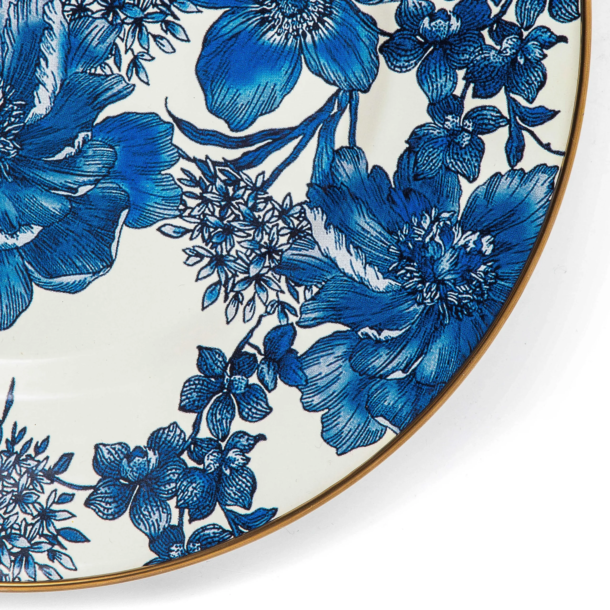 MacKenzie-Childs Spring|Dinnerware & Flatware<Royal English Garden Enamel Dinner Plate