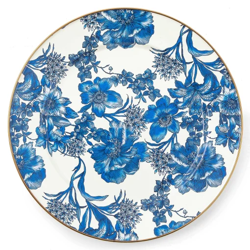 MacKenzie-Childs Spring|Dinnerware & Flatware<Royal English Garden Enamel Charger/Plate
