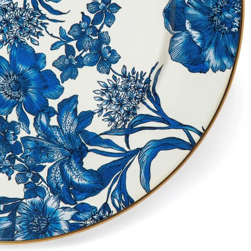 MacKenzie-Childs Spring|Dinnerware & Flatware<Royal English Garden Enamel Charger/Plate