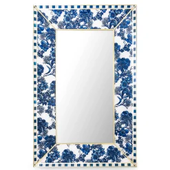 MacKenzie-Childs Room Accents<Royal English Garden Small Wall Mirror