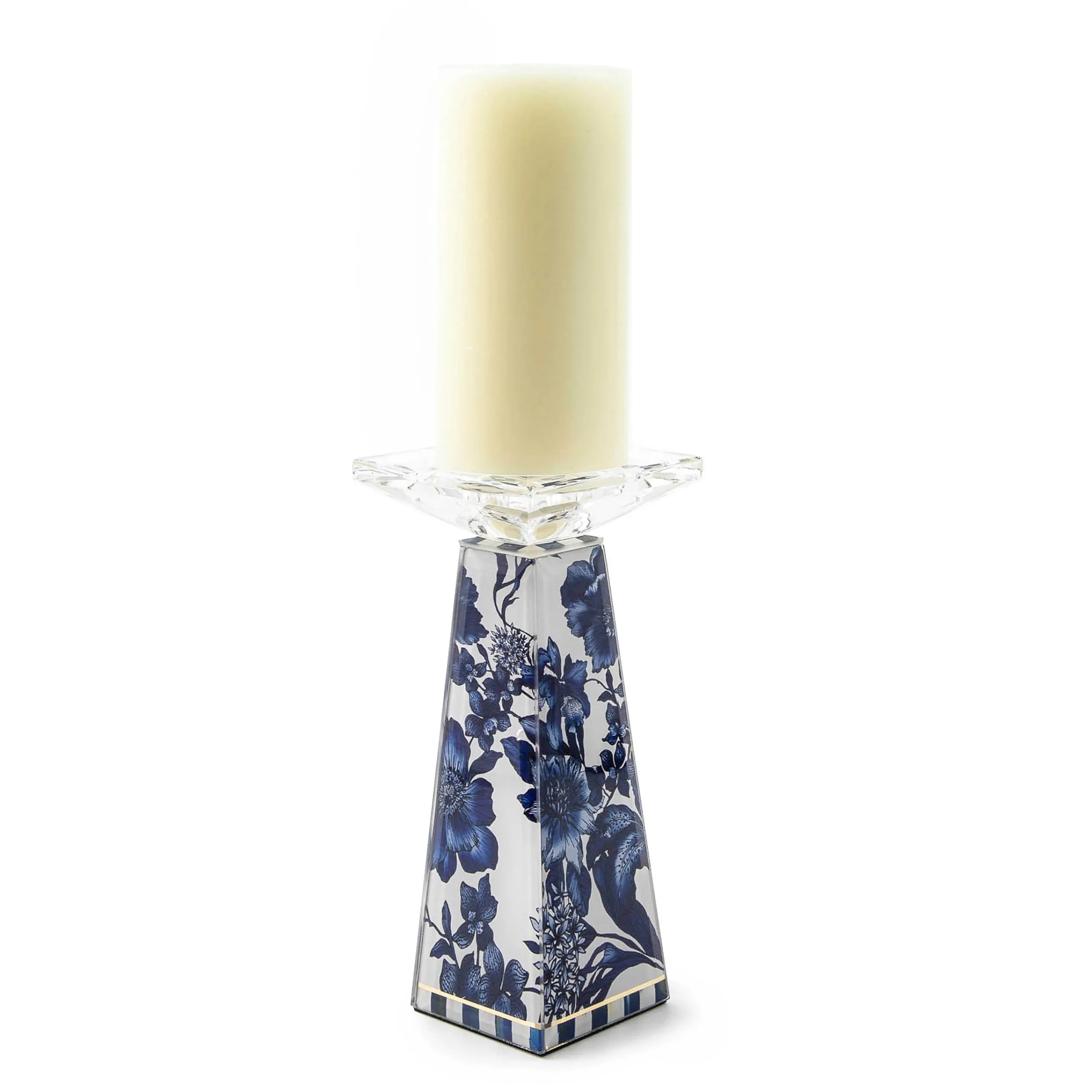 MacKenzie-Childs Spring|Candles & Fragrances<Royal English Garden Tall Candle Holder