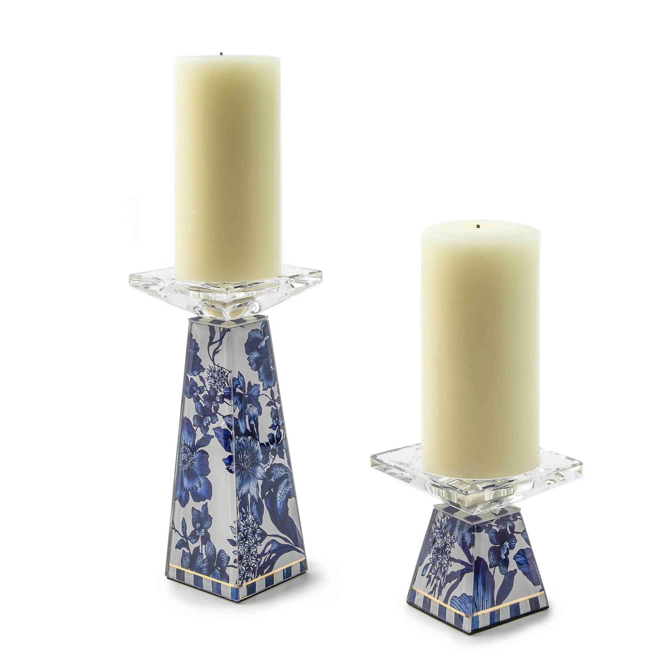 MacKenzie-Childs Spring|Candles & Fragrances<Royal English Garden Tall Candle Holder
