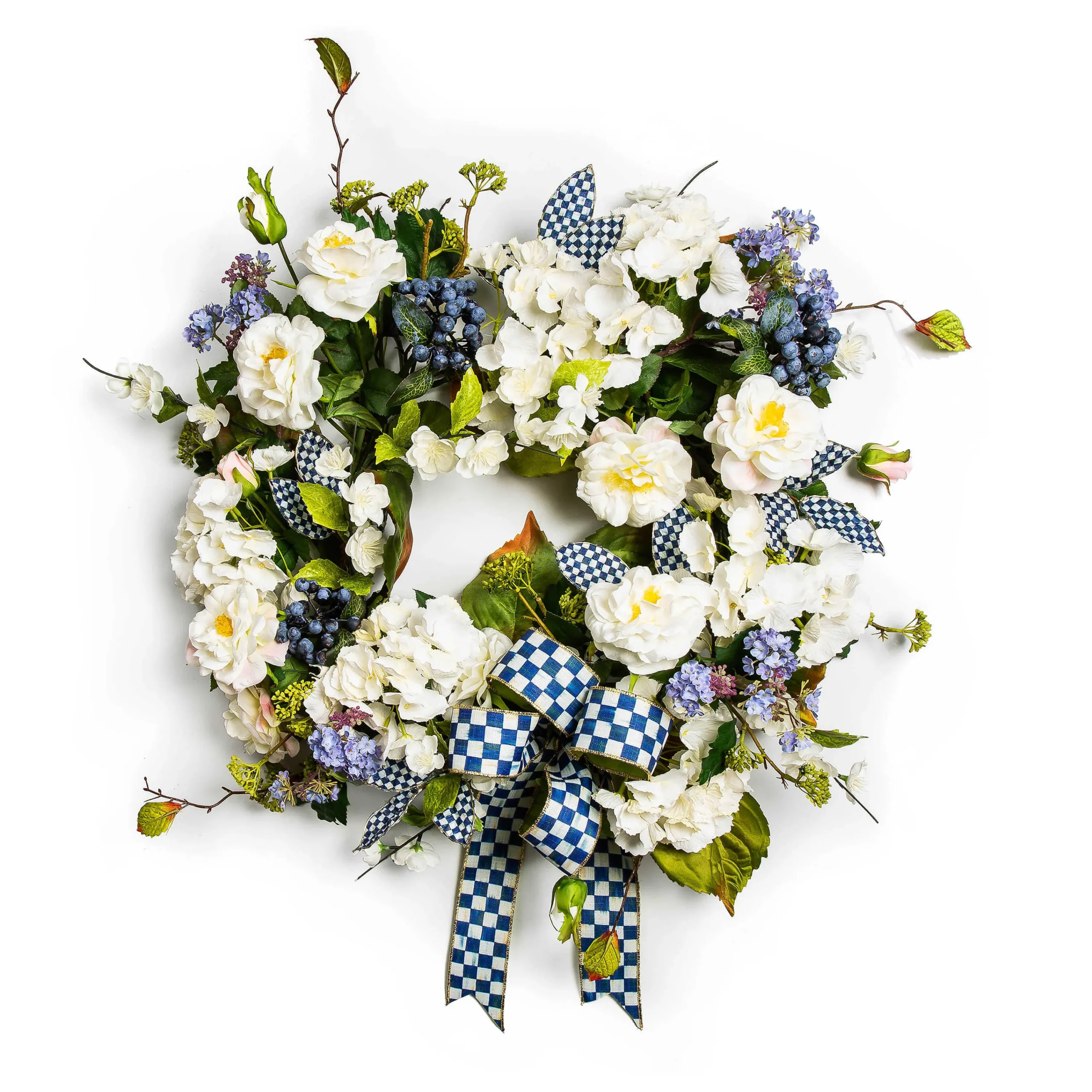 MacKenzie-Childs Easter|Spring<Royal Fresh Cut Wreath