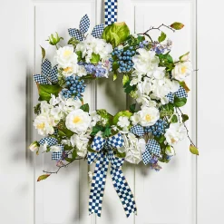 MacKenzie-Childs Easter|Spring<Royal Fresh Cut Wreath