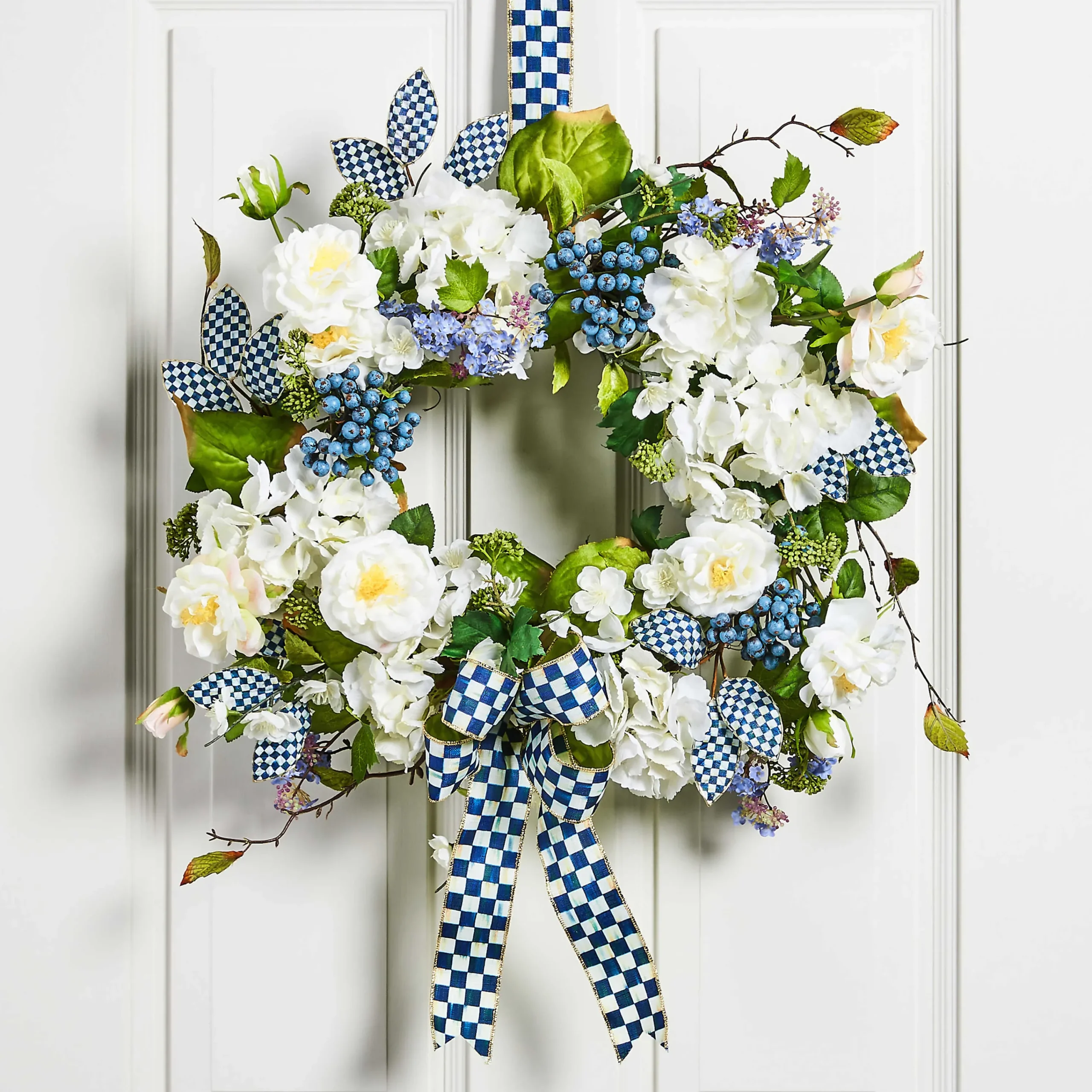 MacKenzie-Childs Easter|Spring<Royal Fresh Cut Wreath