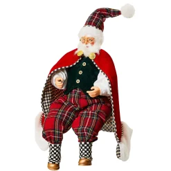 MacKenzie-Childs Holiday|Room Accents<Scottish Sitting Santa