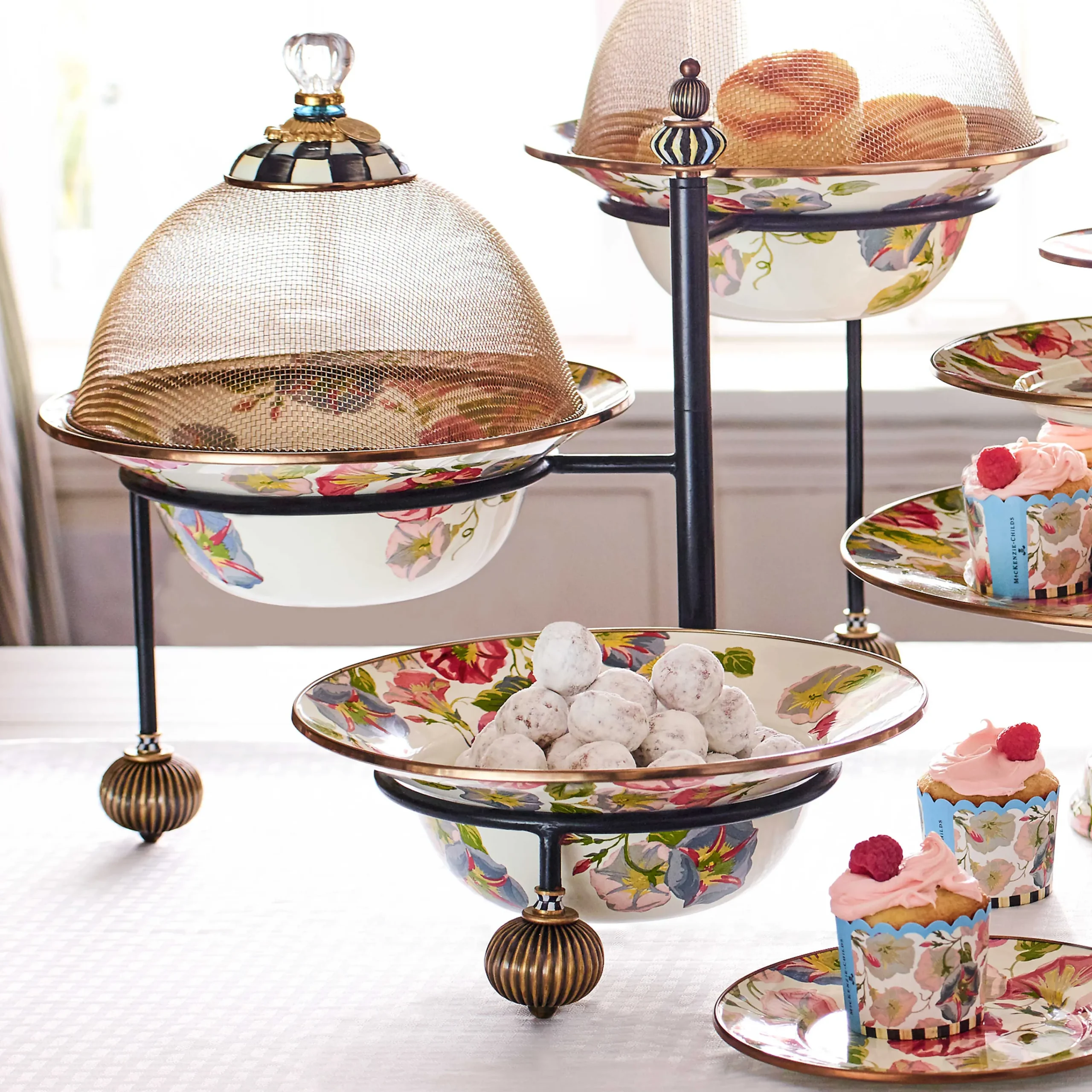 MacKenzie-Childs Table Accessories|Serveware<Serving Stand - Large