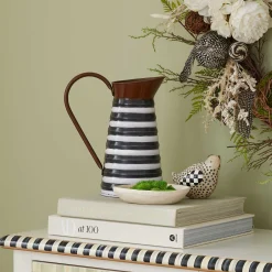 MacKenzie-Childs Spring|Outdoor<Show Your Stripes Watering Can