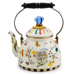 MacKenzie-Childs Fall Entertaining|Tea Kettles<Sketchbook 2 Quart Tea Kettle