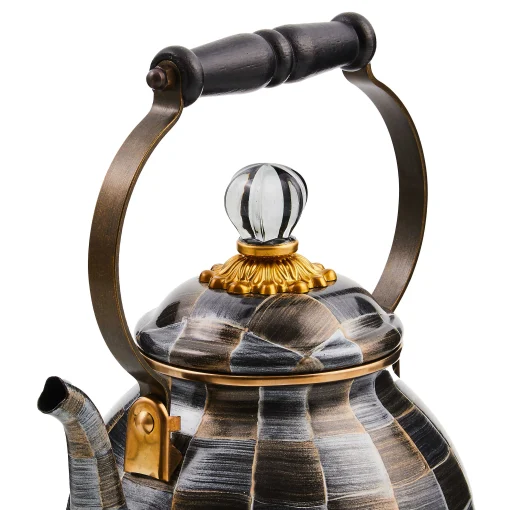 MacKenzie-Childs Fall Entertaining|Tea Kettles<Sophisticheck 2 Quart Tea Kettle