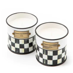 MacKenzie-Childs Candles & Fragrances|Outdoor<Spectator Small Citronella Candles, Set of 2