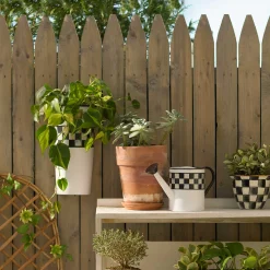 MacKenzie-Childs Spring|Greenery & Florals<Spectator Wall Bucket