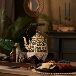 MacKenzie-Childs Fall Entertaining|Tea Kettles<Spot On 2 Quart Tea Kettle