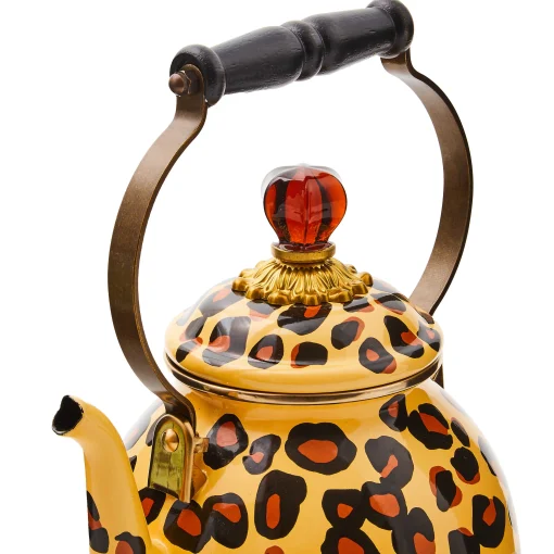 MacKenzie-Childs Fall Entertaining|Tea Kettles<Spot On 2 Quart Tea Kettle