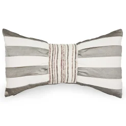 MacKenzie-Childs Pillows, Throws, & Cushions<Sterling Bow Throw Pillow