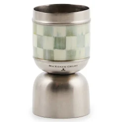 MacKenzie-Childs Fall Entertaining|Bar Entertaining<Sterling Check 3260 Jigger