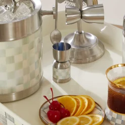 MacKenzie-Childs Fall Entertaining|Bar Entertaining<Sterling Check 3260 Jigger