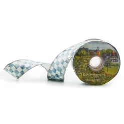 MacKenzie-Childs Finishing Touches<Sterling Check 2 Ribbon