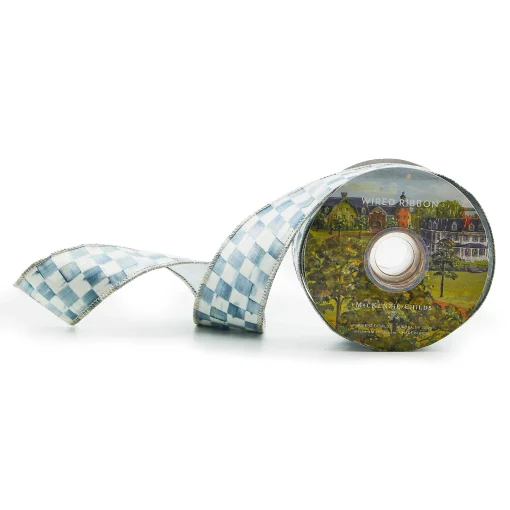 MacKenzie-Childs Finishing Touches<Sterling Check 2 Ribbon