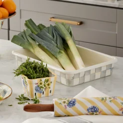MacKenzie-Childs Fall Entertaining|Cookware & Bakeware<Sterling Check 9 x 13 Baking Pan