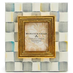 MacKenzie-Childs Room Accents<Sterling Check 2.5 x 3 Frame