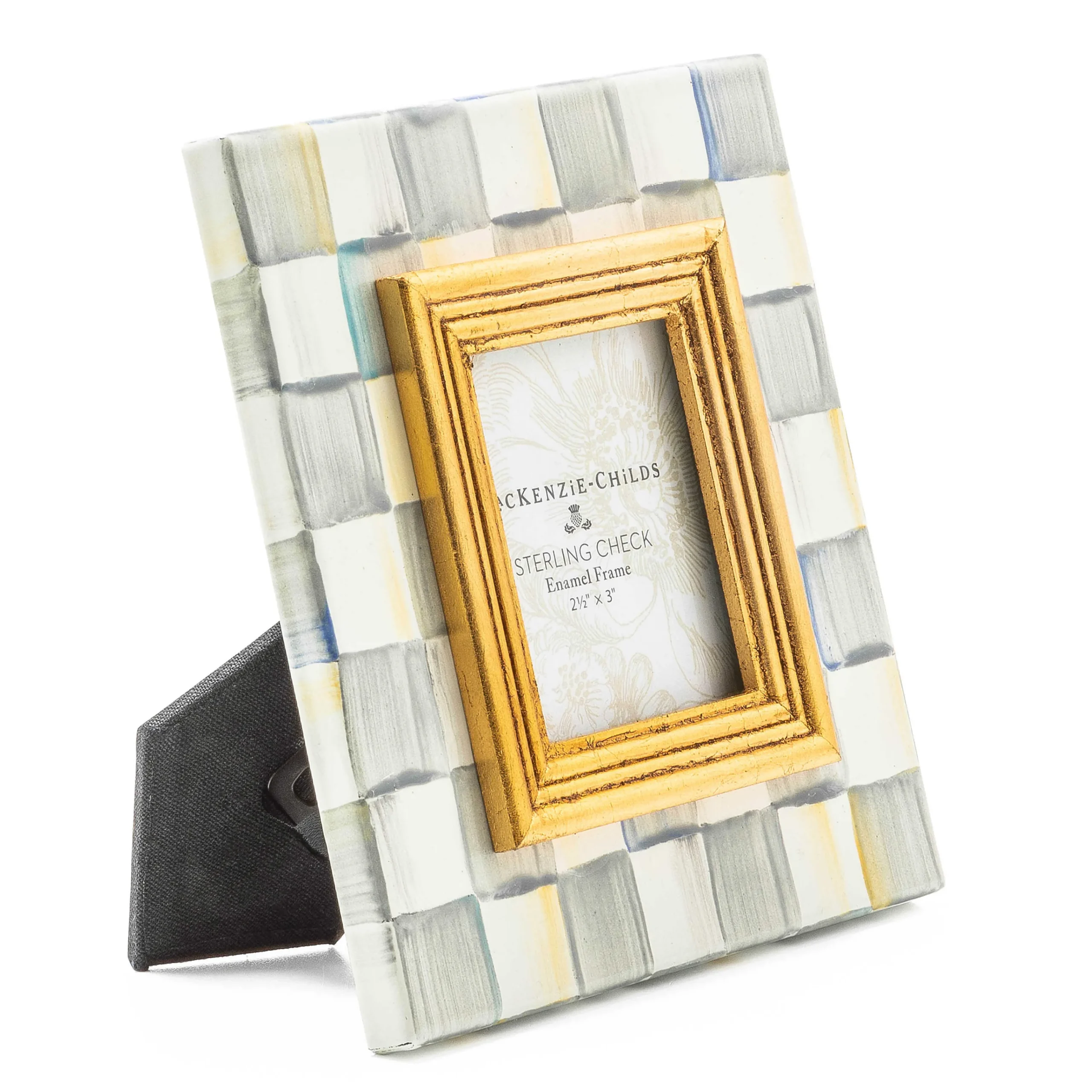 MacKenzie-Childs Room Accents<Sterling Check 2.5 x 3 Frame
