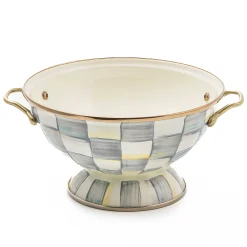MacKenzie-Childs Serveware<Sterling Check Almost Everything Bowl