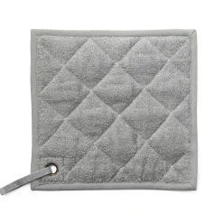 MacKenzie-Childs Fall Entertaining|Kitchen & Table Linens<Sterling Check Bistro Potholder