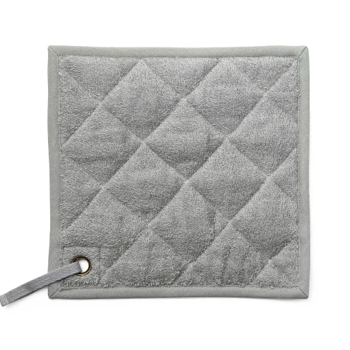 MacKenzie-Childs Fall Entertaining|Kitchen & Table Linens<Sterling Check Bistro Potholder