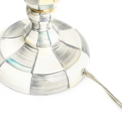 MacKenzie-Childs Lighting<Sterling Check Candlestick Lamp