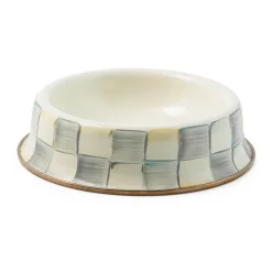 MacKenzie-Childs Accessories<Sterling Check Cat Dish