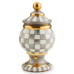 MacKenzie-Childs Kitchen Storage & Organization<Sterling Check Ceramic Globe Canister