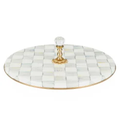 MacKenzie-Childs Fall Entertaining|Serveware<Sterling Check Cheese Course