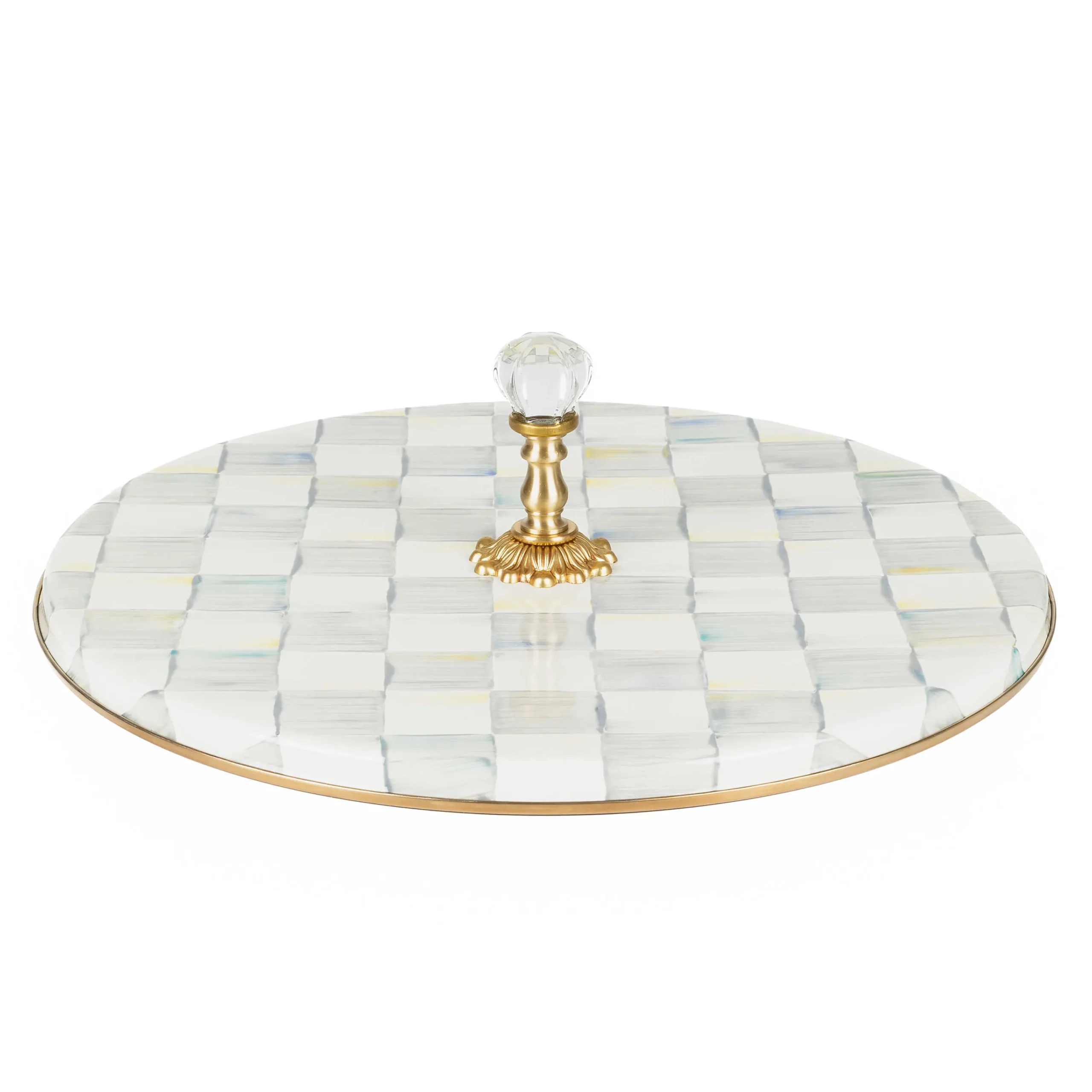 MacKenzie-Childs Fall Entertaining|Serveware<Sterling Check Cheese Course