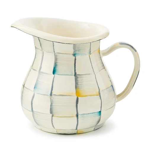 MacKenzie-Childs The Coffee Shop|Serveware<Sterling Check Creamer