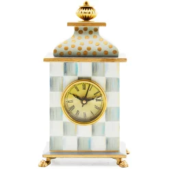 MacKenzie-Childs Room Accents<Sterling Check Desk Clock