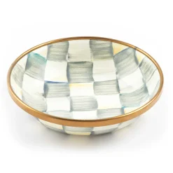 MacKenzie-Childs Serveware<Sterling Check Dipping Bowl