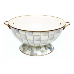 MacKenzie-Childs Fall Entertaining|Bar Entertaining<Sterling Check Everything Bowl